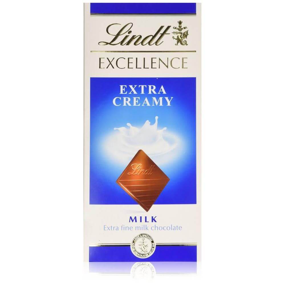 Lindt EXCELLENCE Milk Extra Creamy Bar 100g